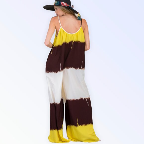 Oversized Tie Dye Jumpsuit - Picture 3 of 12